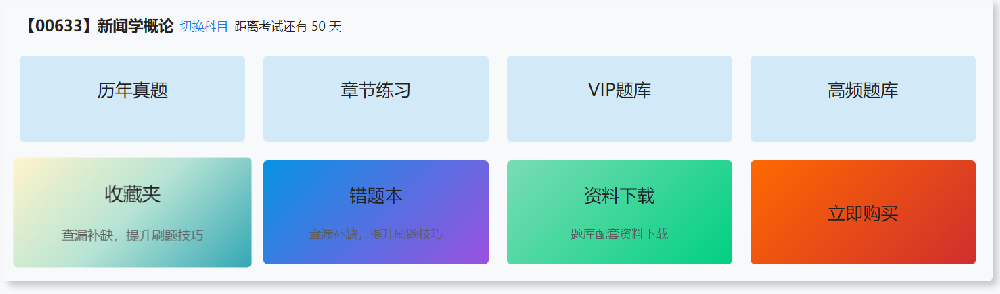 2026 年自考专科 00633《新闻学概论》考试题型分值 + 题库推荐